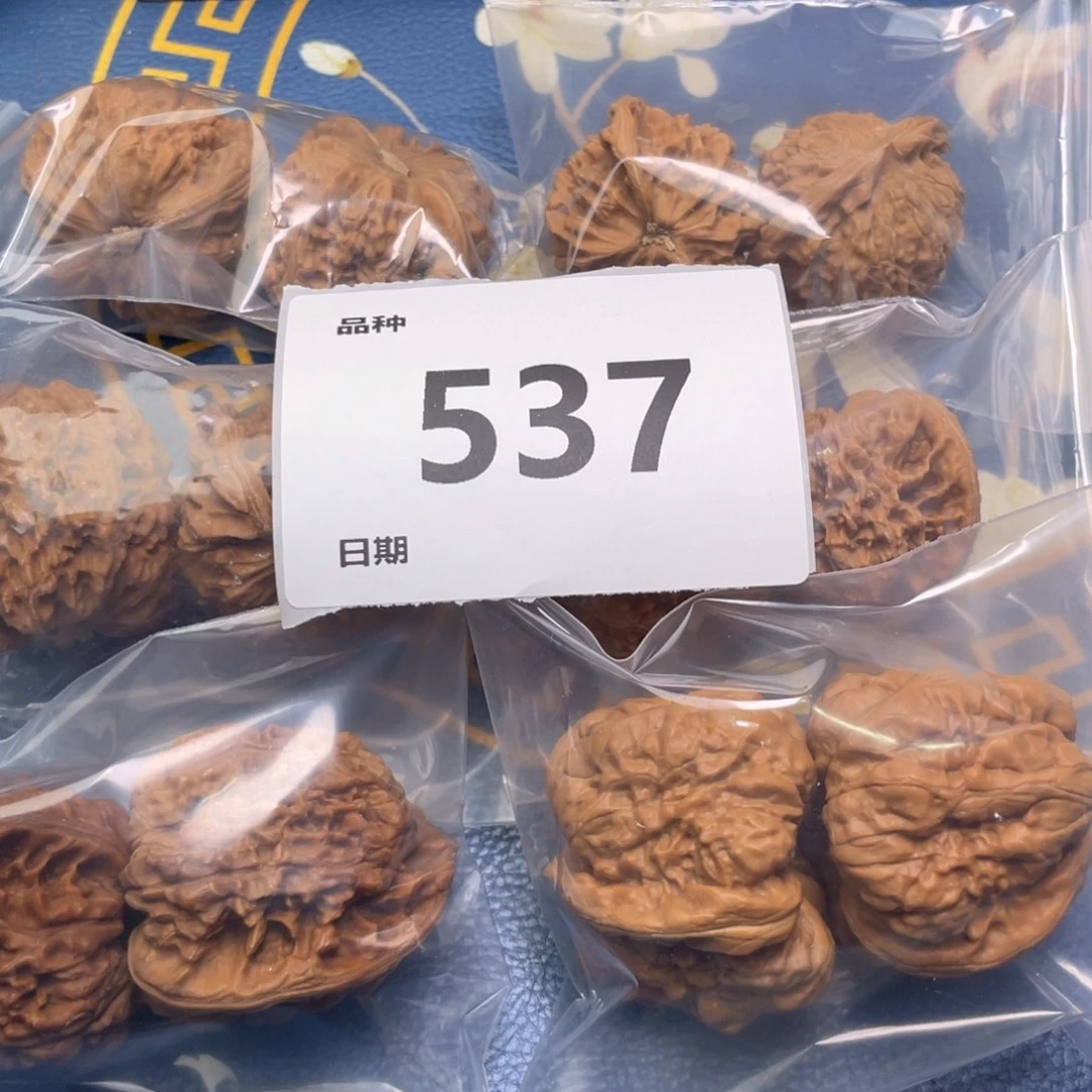 文玩核桃把件537号6对带练手蛙