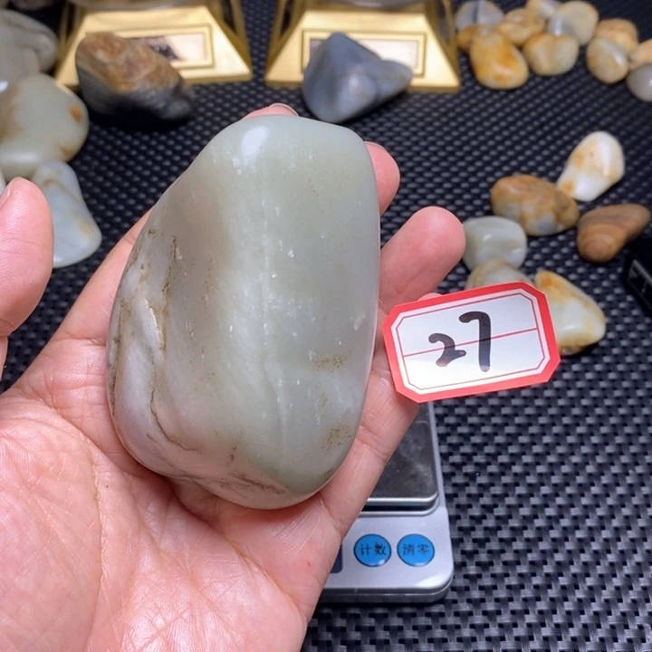 未镶嵌和田玉把件华27