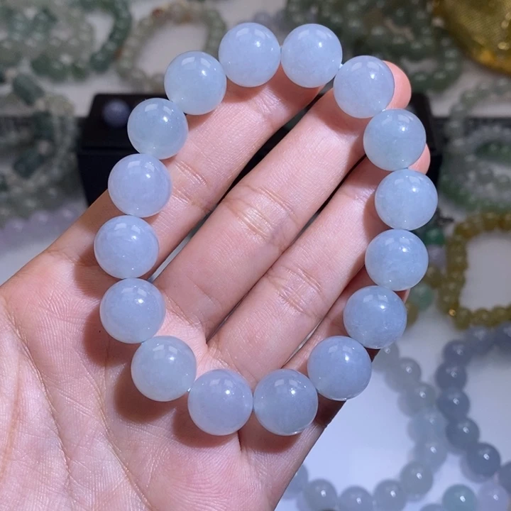 翡翠未镶嵌手链天然翡翠a货