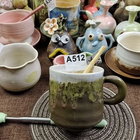 景德镇高温颜色釉马克杯
