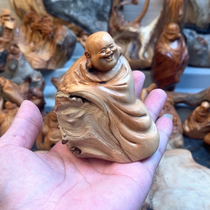 柏木太行崖柏手工雕刻