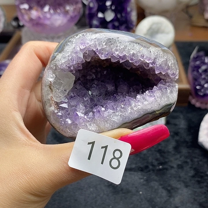 大型摆件（非配饰）紫晶未镶嵌