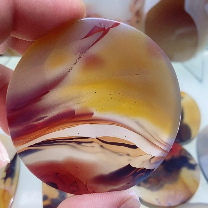 【闪购商品】玛瑙/玉髓颈饰未镶嵌冷*