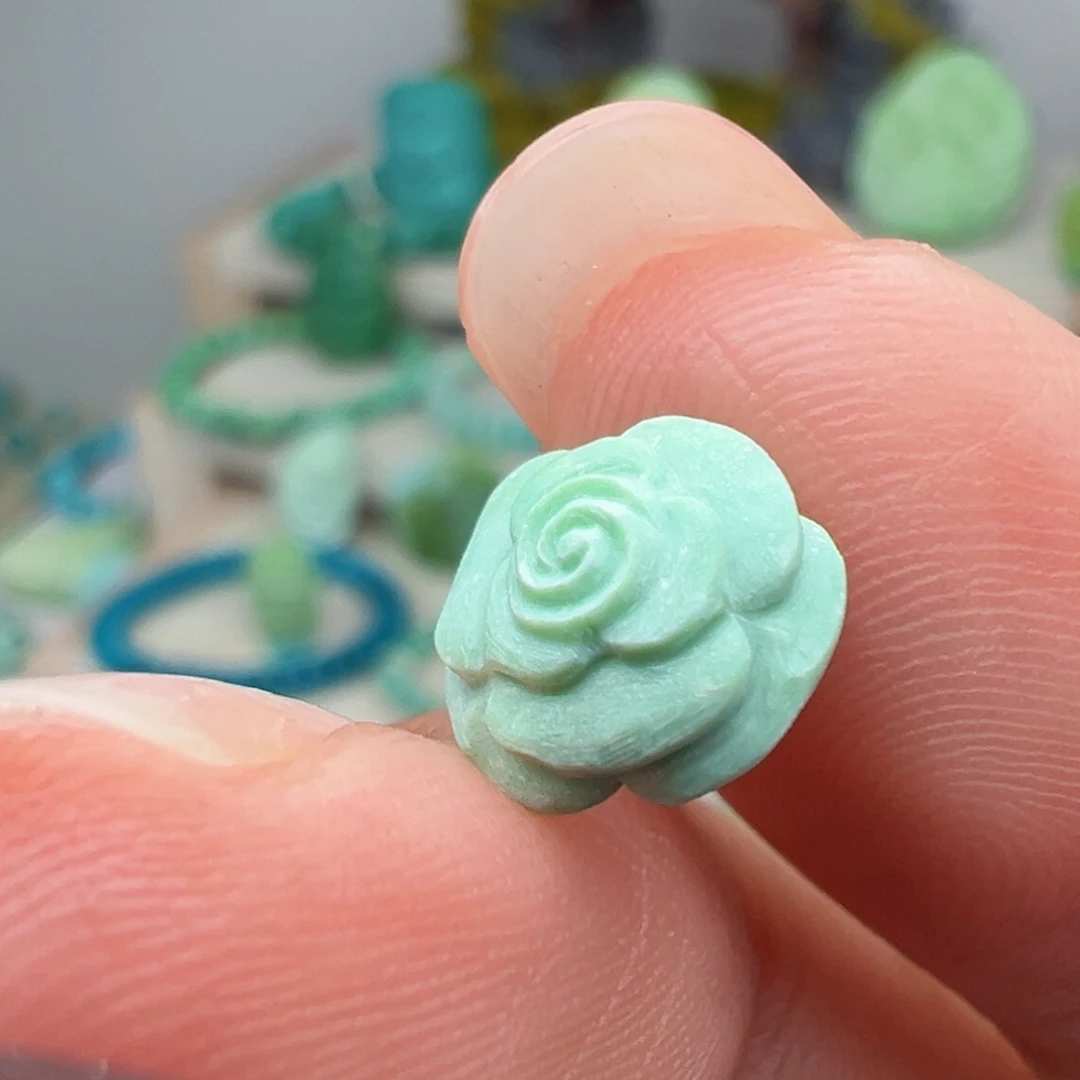 绿松石未镶嵌主播万珍