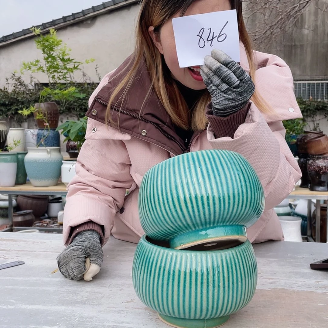 红陶王嫂花盆直播0309-846