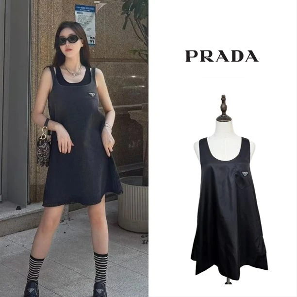 99新 Prada/普拉达 海囤Q/普拉达裙子/36码/bm88400