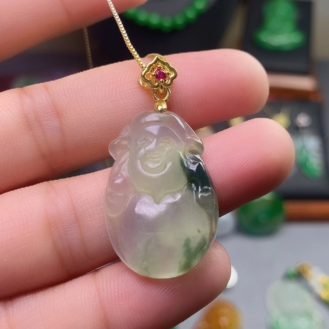 吊坠(赠链)未镶嵌翡翠