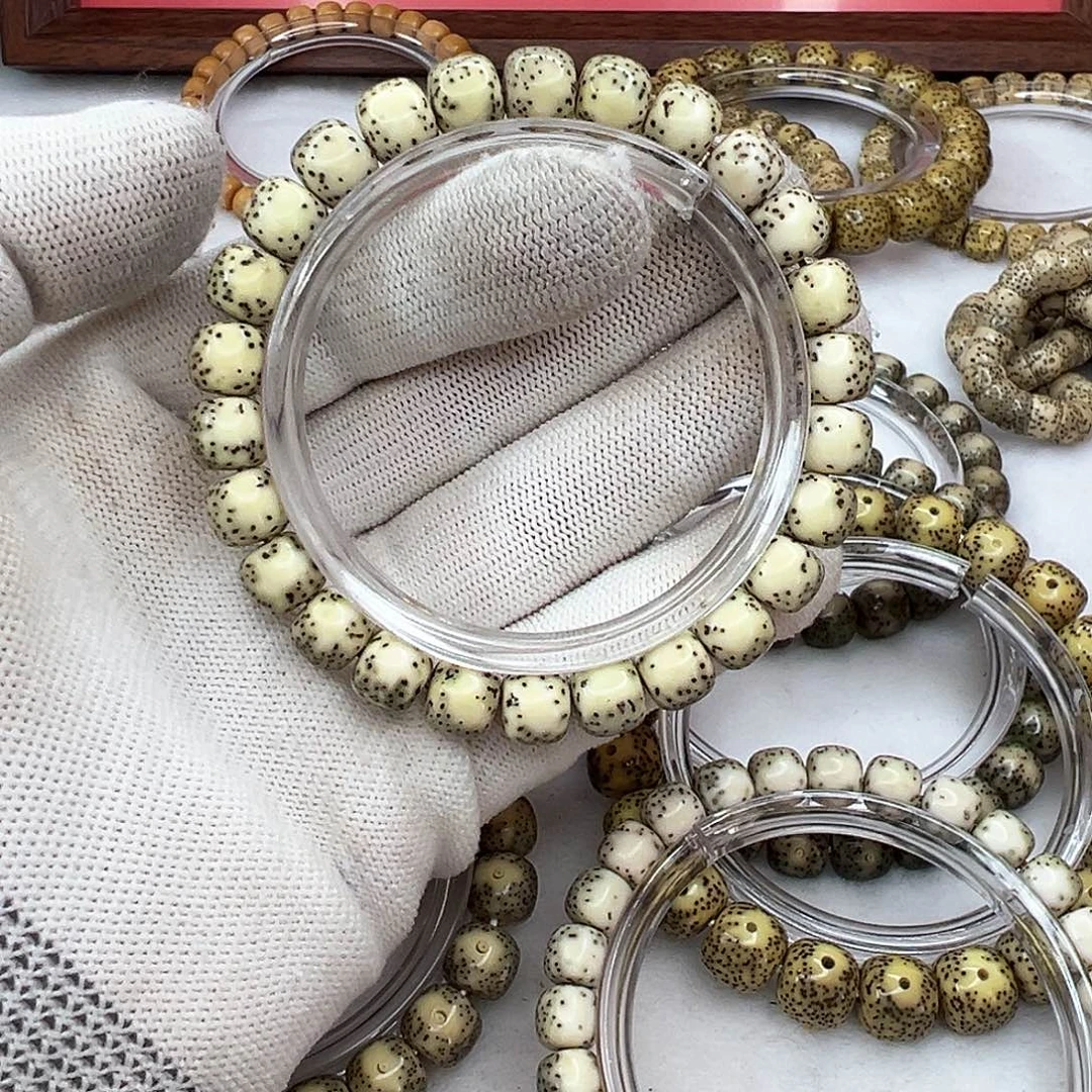 星月菩提手串98河豚灰背  746