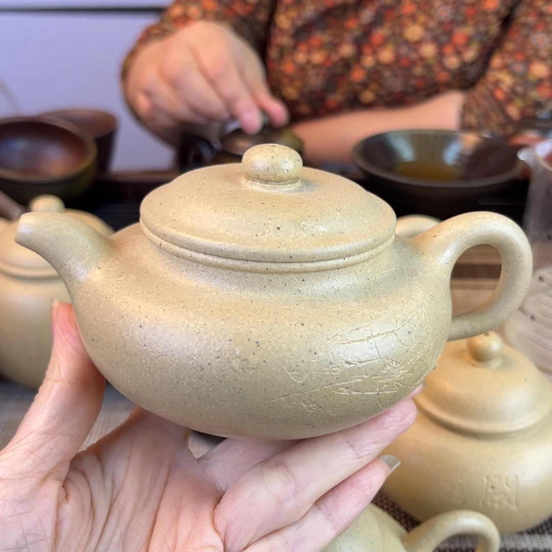 茶壶紫砂本绿220cc