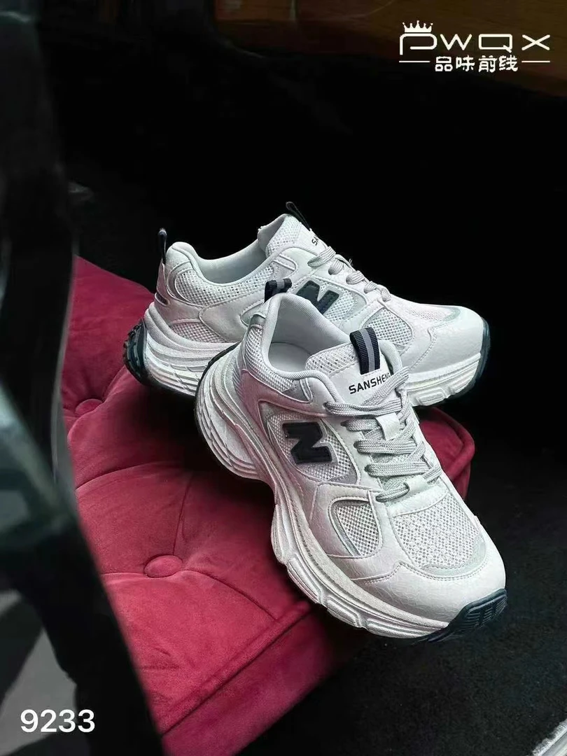 品味前线夏季时尚女鞋休闲鞋跑鞋舒适百搭秀气透气女款运动老爹鞋