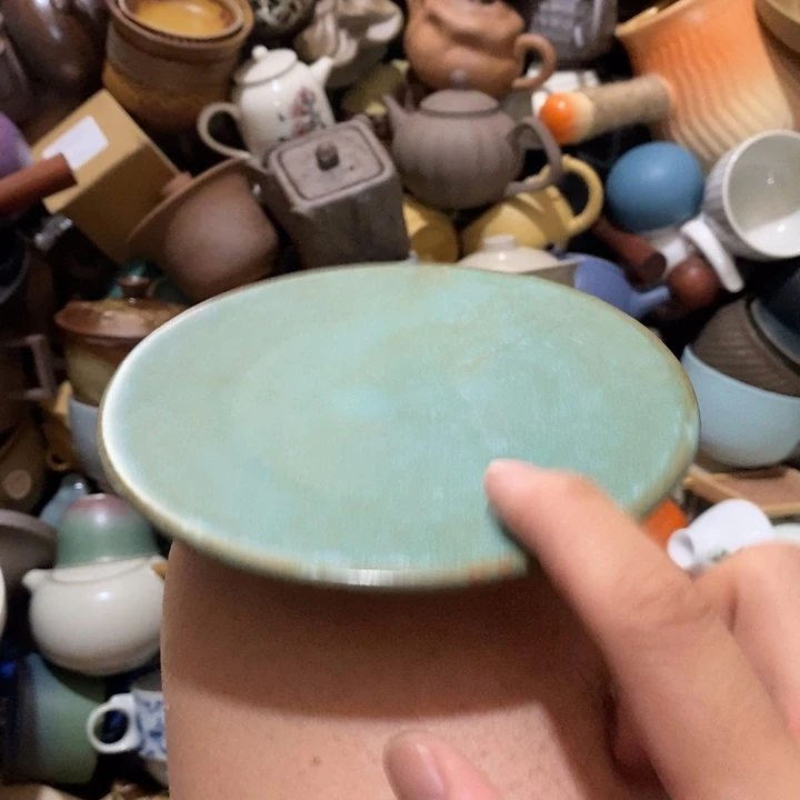 瓷片然后又被别人抢走一