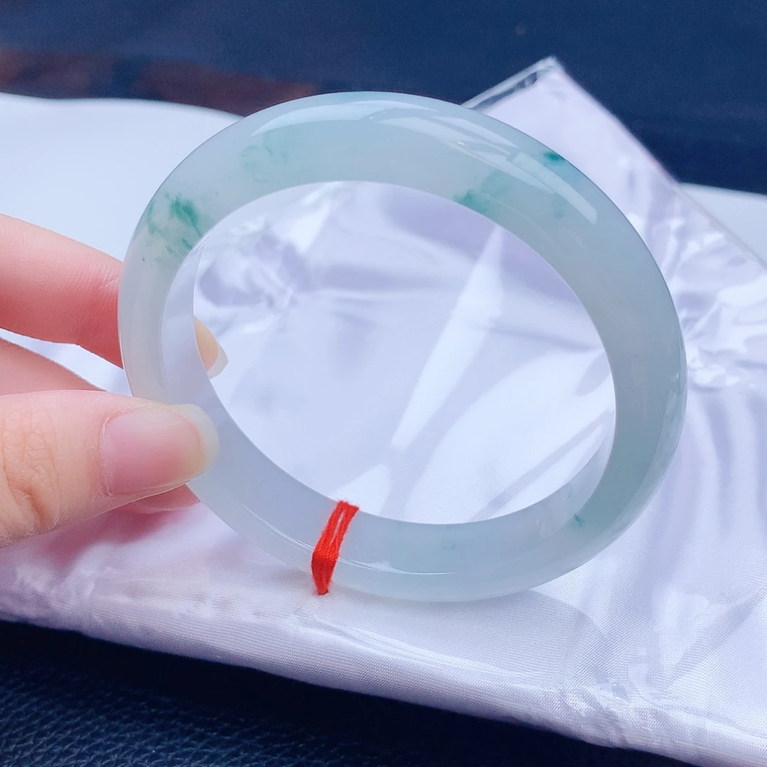 翡翠未镶嵌手镯缅甸天然翡翠a货手镯