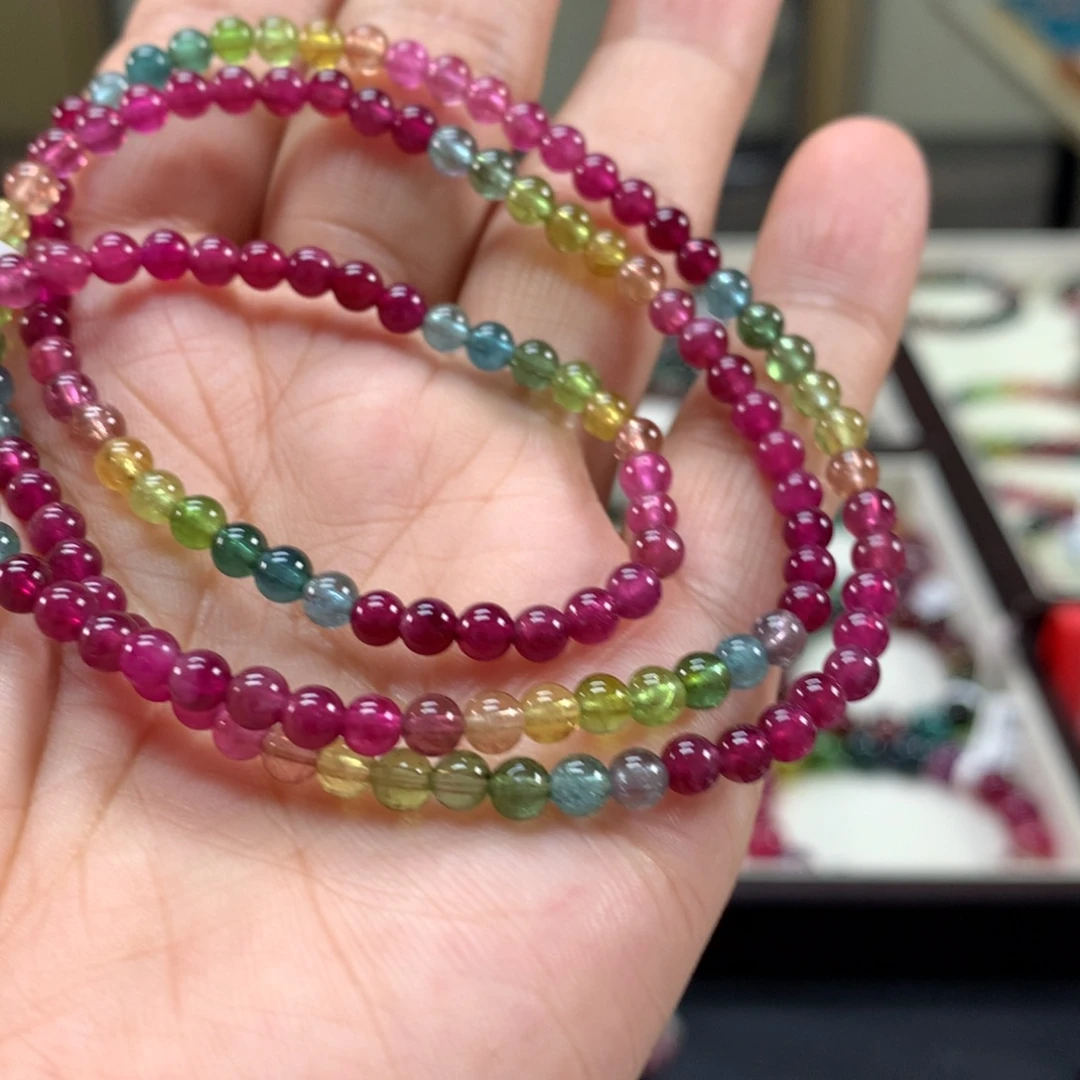 手链未镶嵌碧玺4,2左右