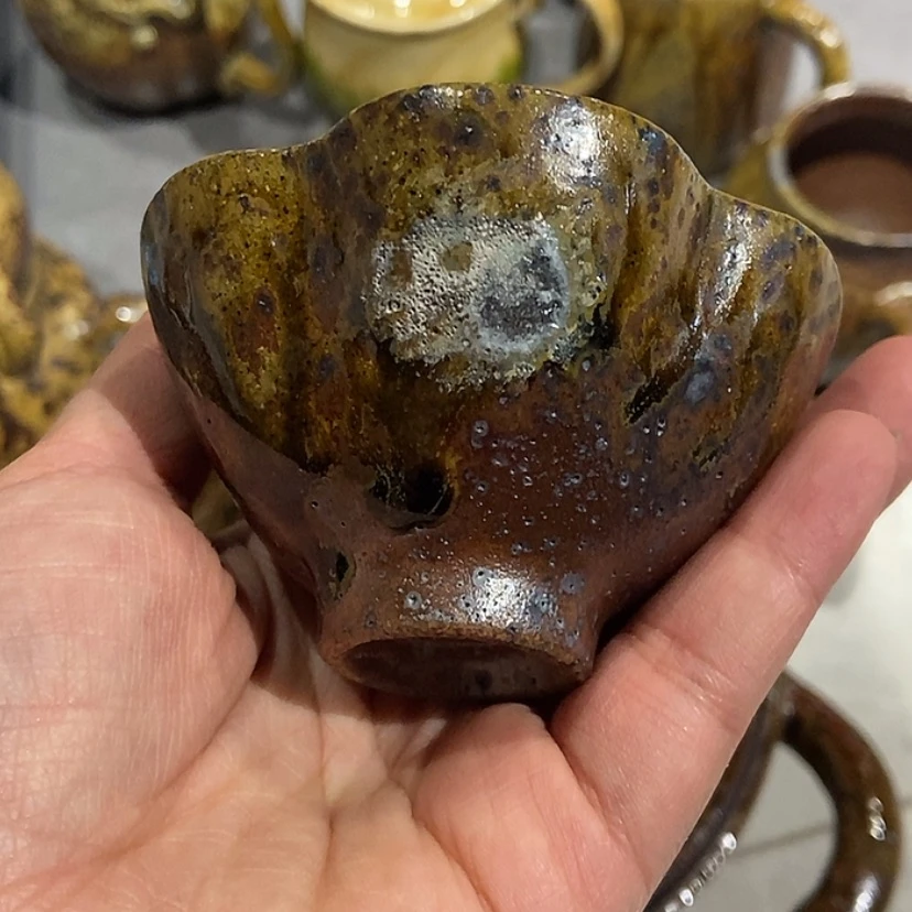 【闪购商品】茶杯紫砂T**g瑕疵沉香杯