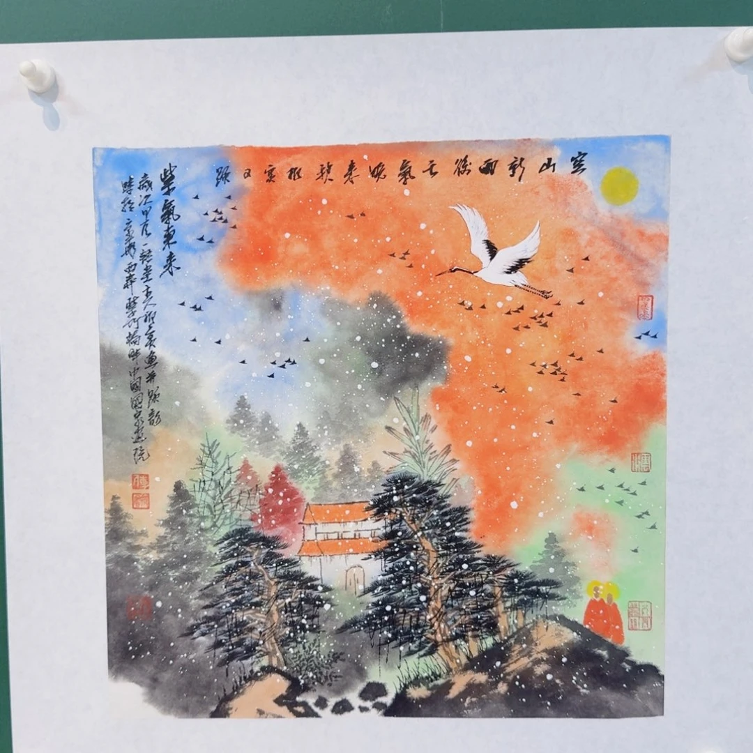 国画你们要好好学习呀