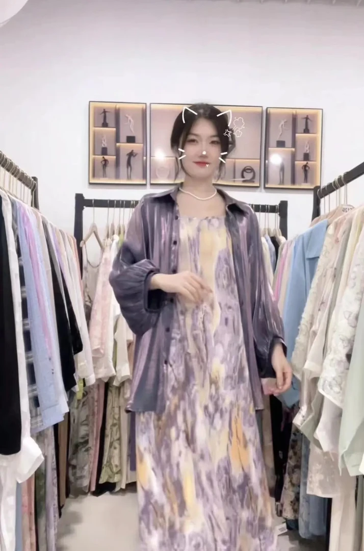 【C101-177拍这里】2025春夏新款韩版宽松时尚休闲气质宽松套装