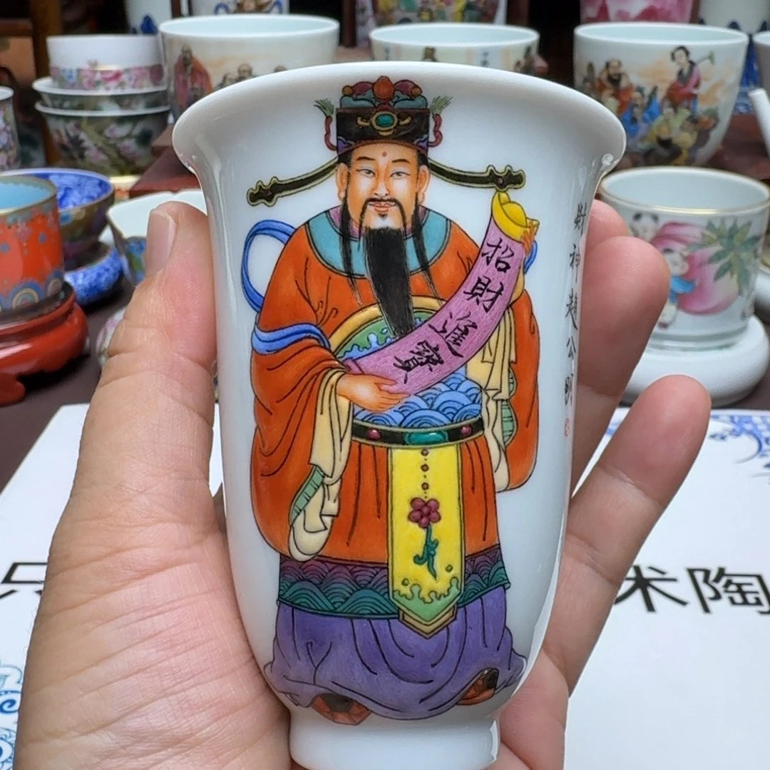 景德镇手工手绘展示