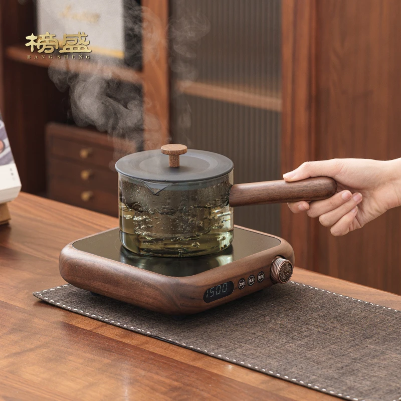 榜盛煮茶壶煮茶器套装新款大容量玻璃耐高温养生壶高端电陶炉煮茶