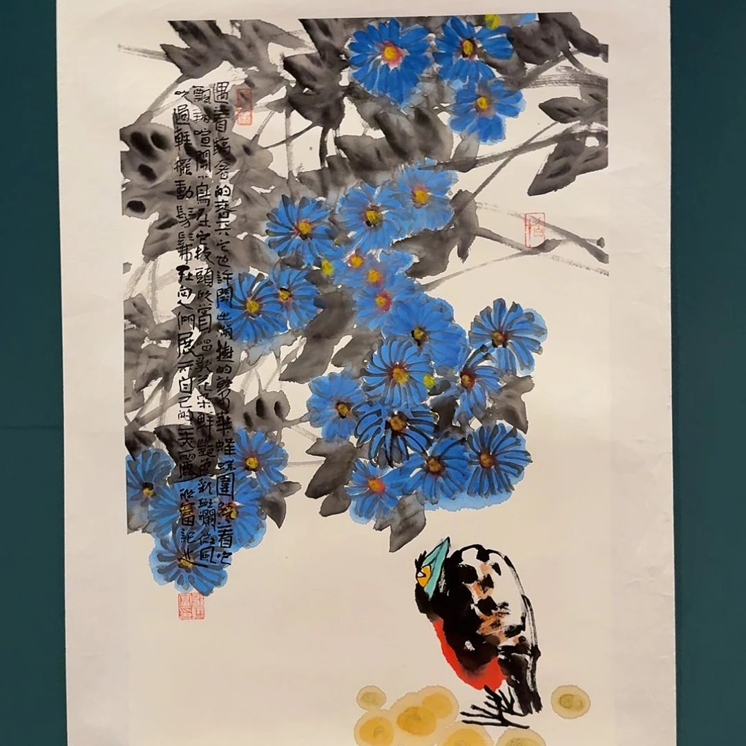 国画邹老师的作品