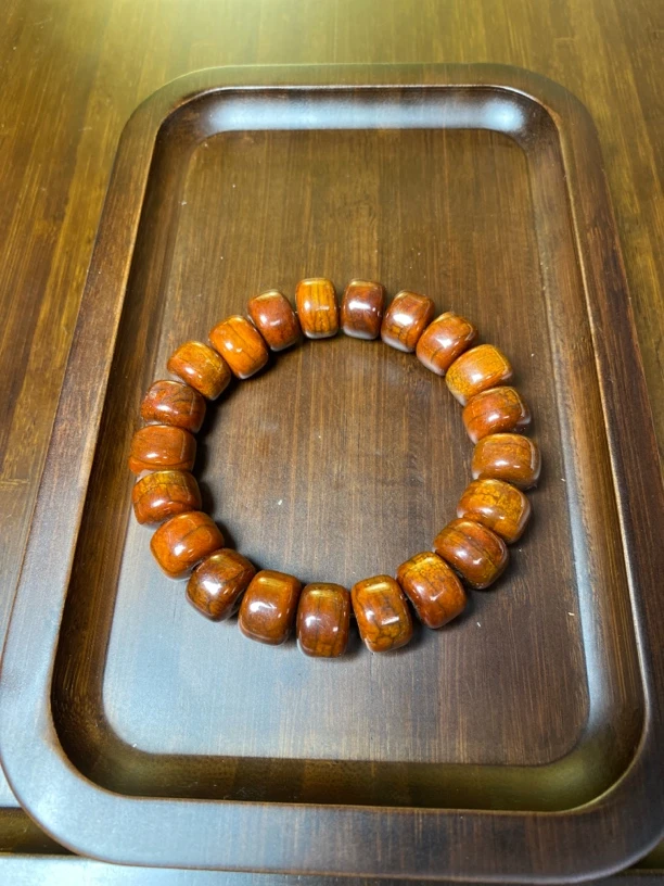 非金属珐琅手链 藏式经典高端手串14mm