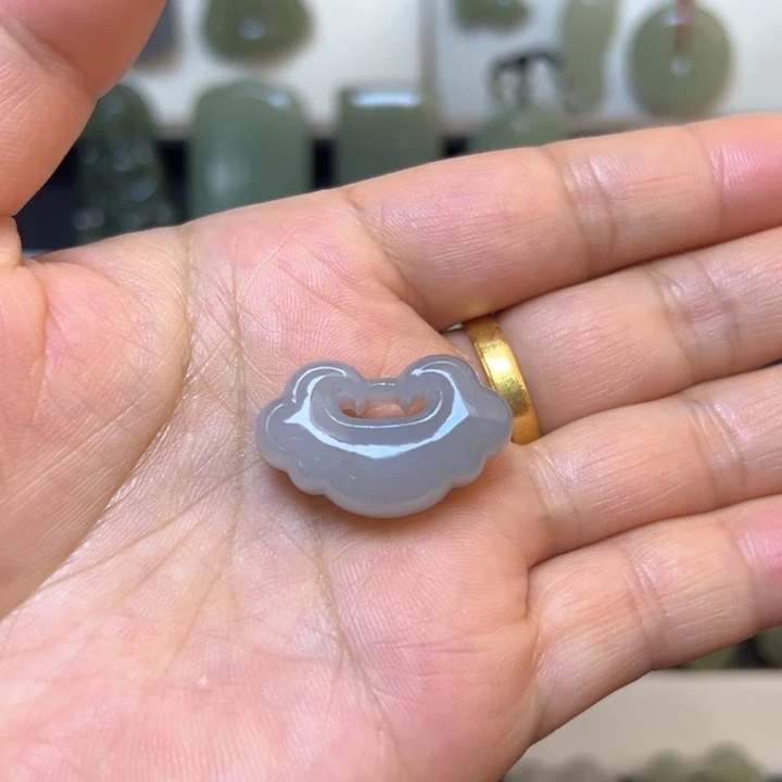 和田玉吊坠(不含链)未镶嵌666