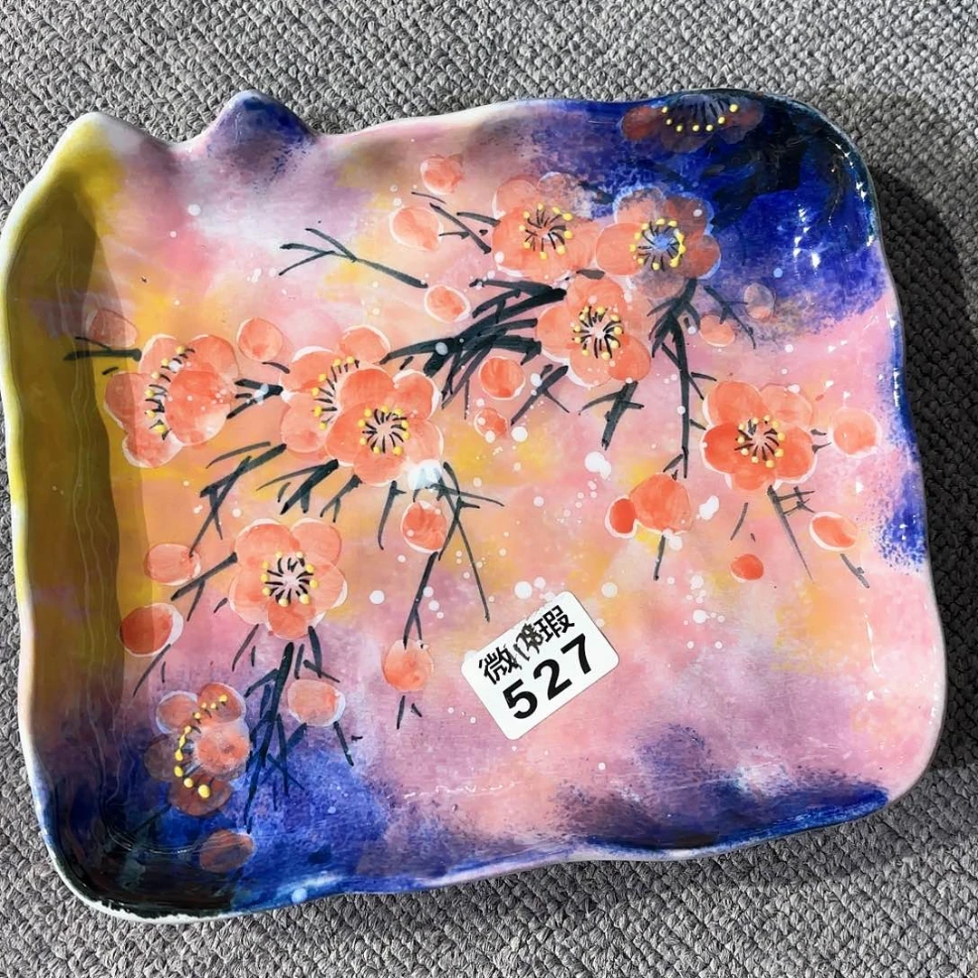景德镇手绘高温釉下彩陶瓷茶具