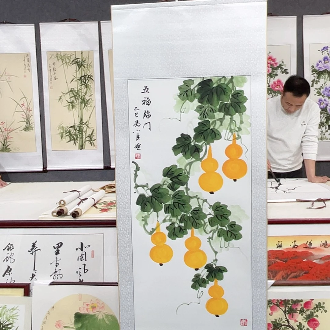 国画手绘作品手绘作品