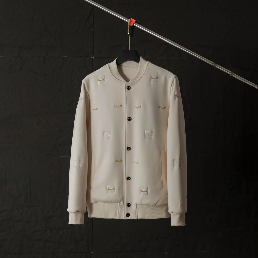 现货2025年欧货轻奢外套休闲秋冬男士长袖夹克风潮流个性外套