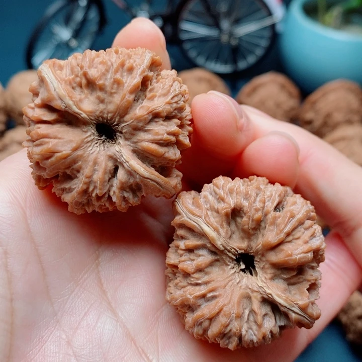 巧***力文玩核桃把件137狮子头39全品