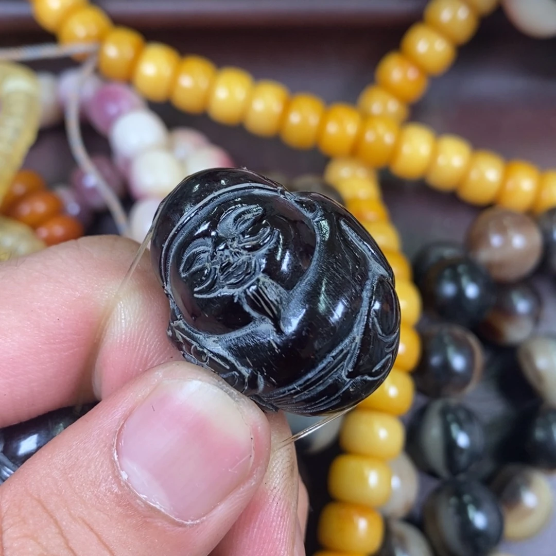 手串/手链驼骨3.2/2.6尺寸牛角,104随机