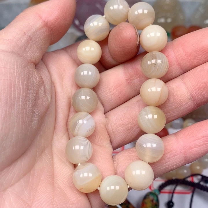 玛瑙/玉髓颈饰未镶嵌N****