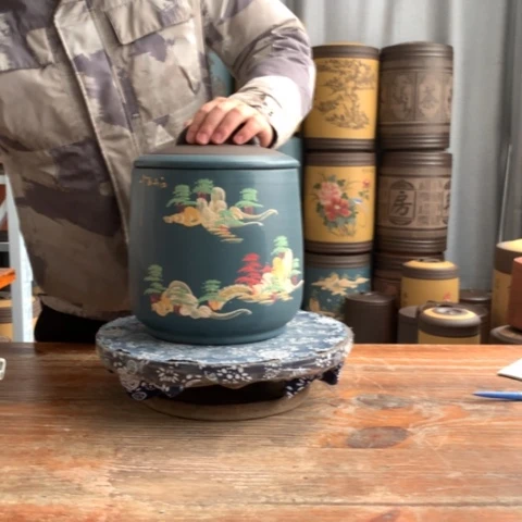 紫砂茶叶罐茶叶罐