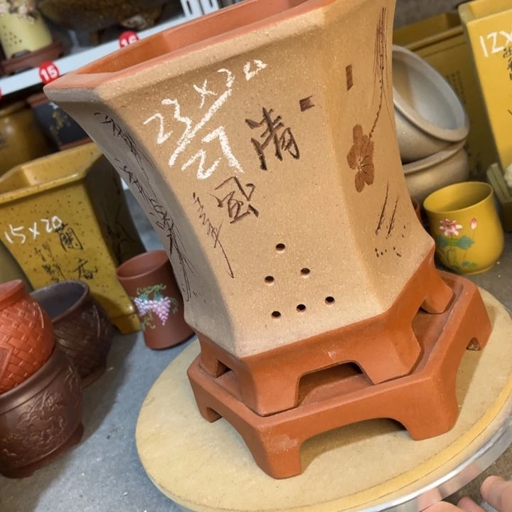 花盆紫砂紫砂花盆