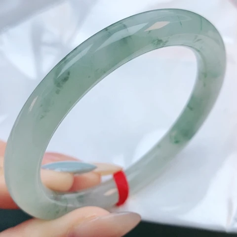 未镶嵌手镯翡翠56圆条880268