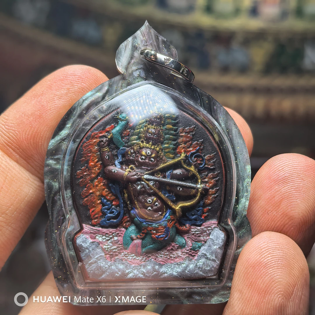 亚克力-（惹呼啦）彩绘药泥擦擦吊坠摆件