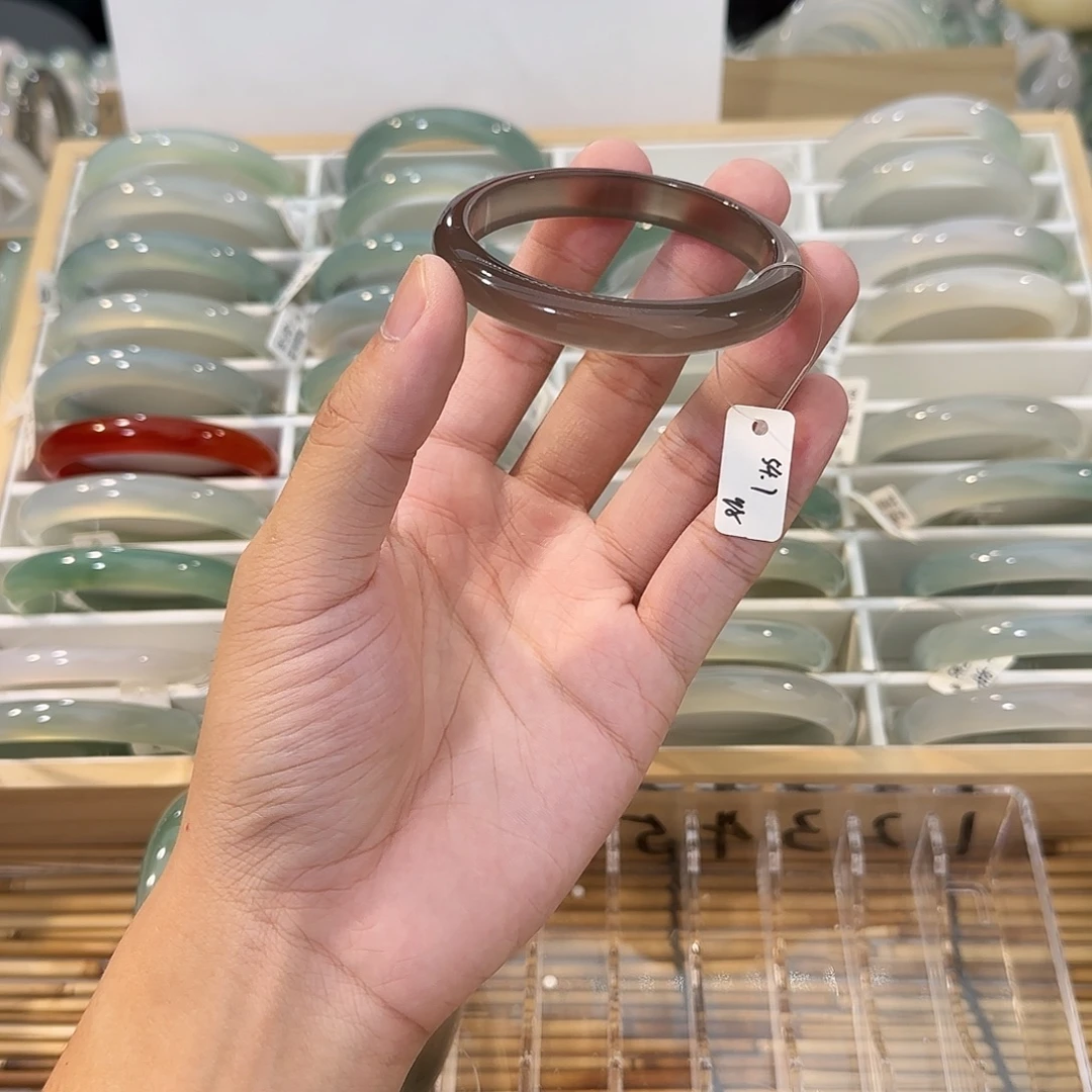 手镯玛瑙/玉髓未镶嵌圈口54.7