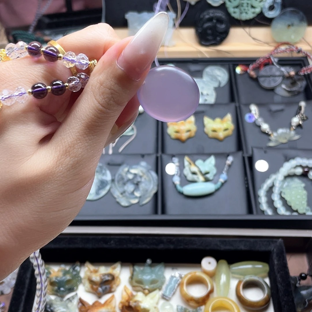 蛇纹石玉未镶嵌戒指
