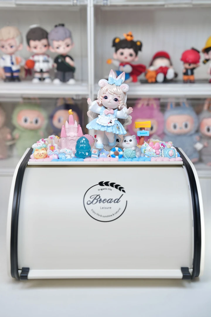 单拆（7天内发）柒柒工艺IP现拆创意个性潮流DIY面包仓摆件