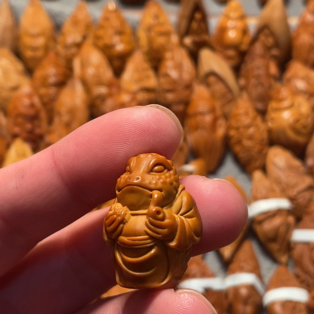 橄榄核手串/手链烟斗蟾