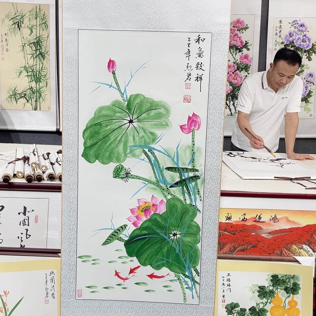 国画手绘作品手绘作品