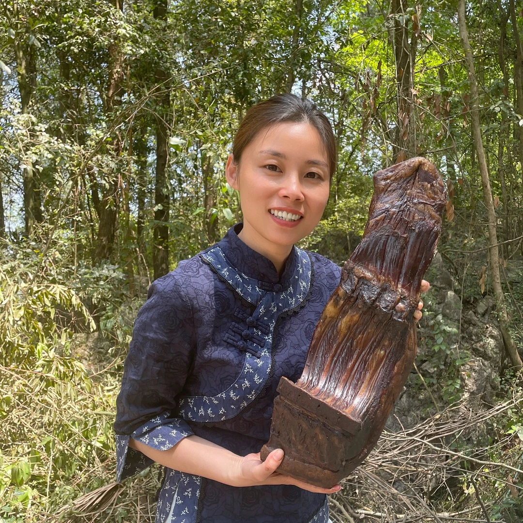 【现场称重】恩施农户散养土猪肉柴火烟熏