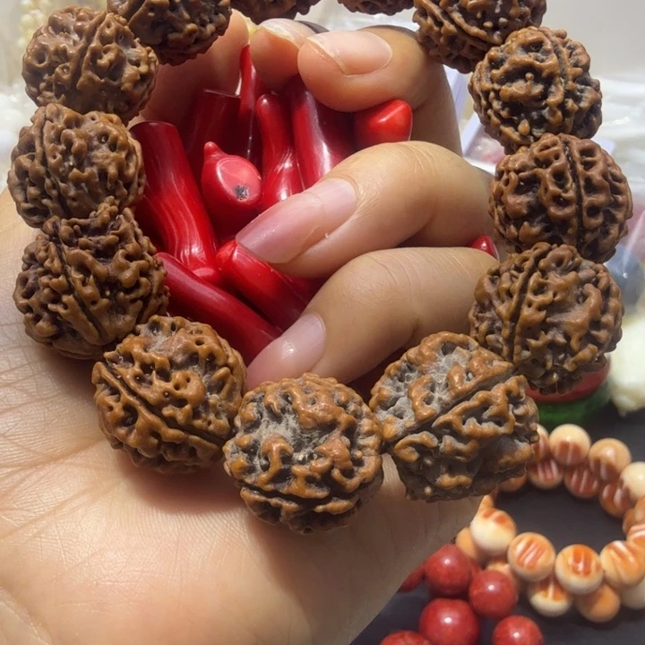 核桃手串/手链小号树茶