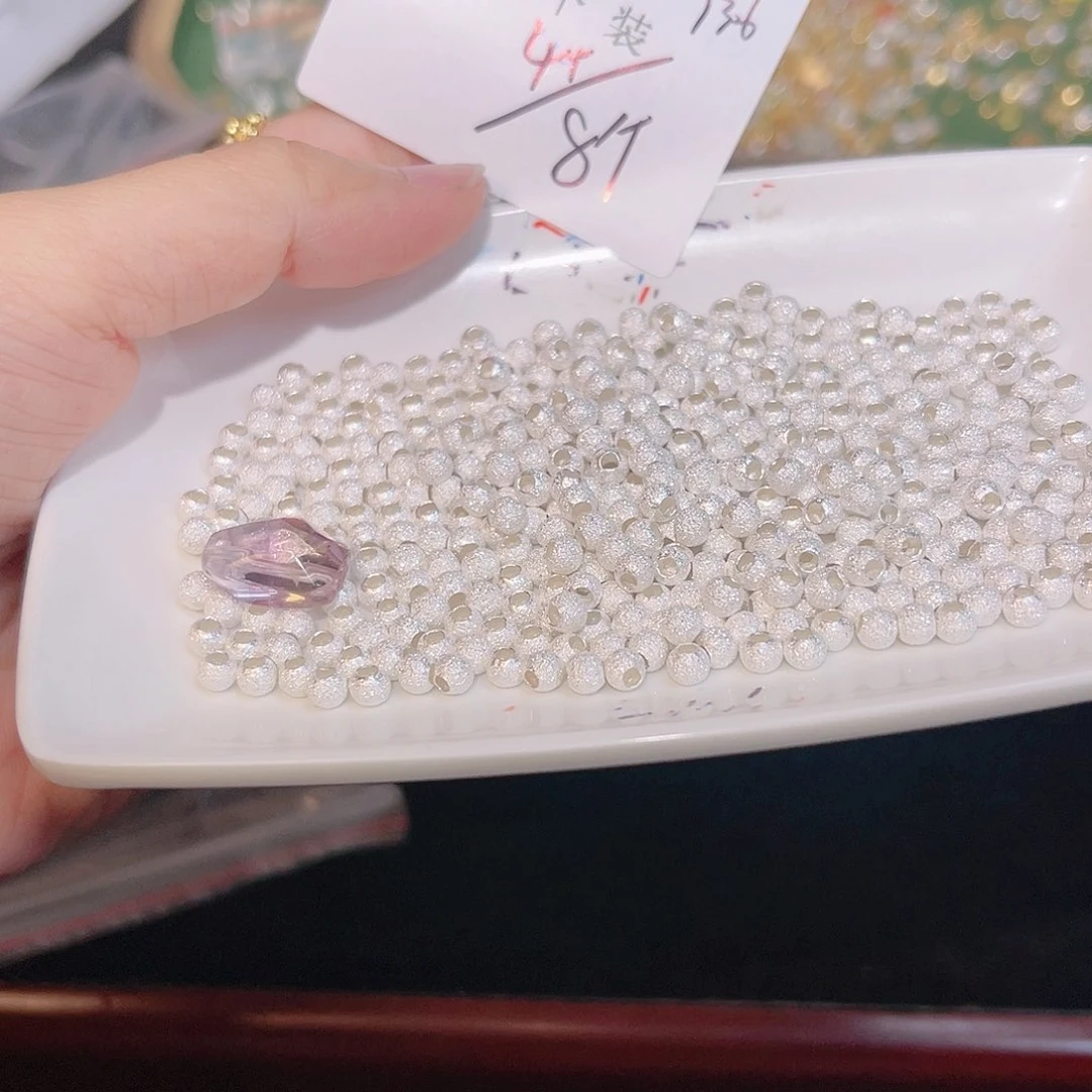 紫晶珠宝半成品银S925镶嵌8