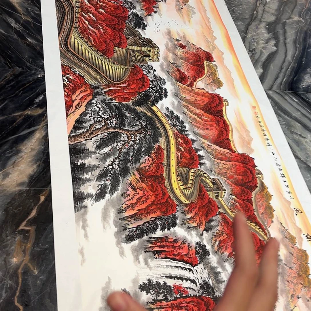 横款精品书画作品