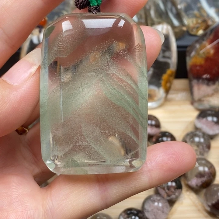 好***财未镶嵌颈饰水晶水晶