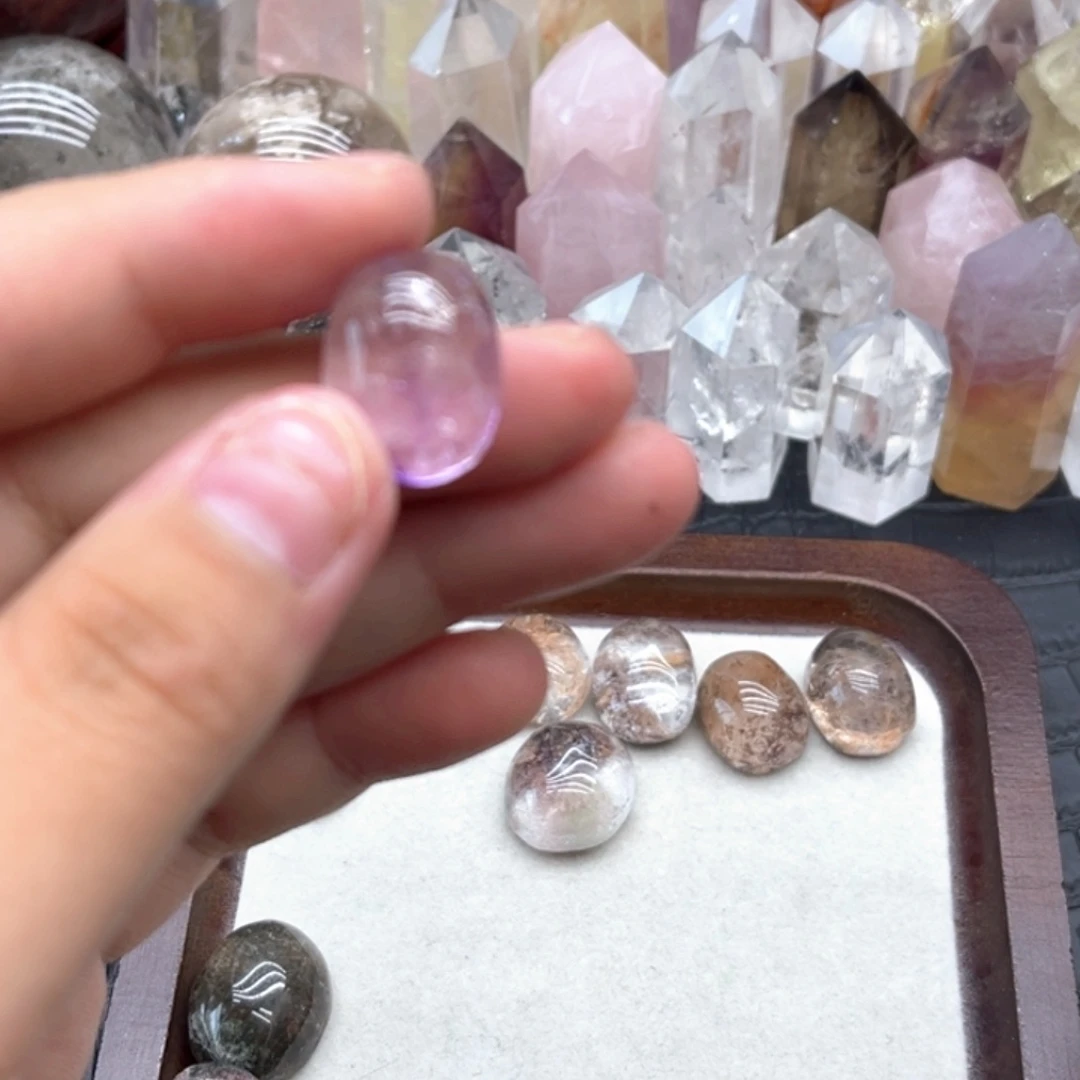 绿***踪未镶嵌珠宝半成品水晶77