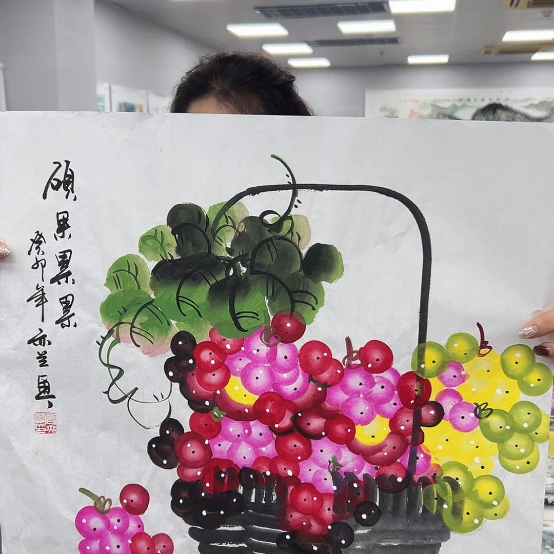 国画手绘国画大捡漏