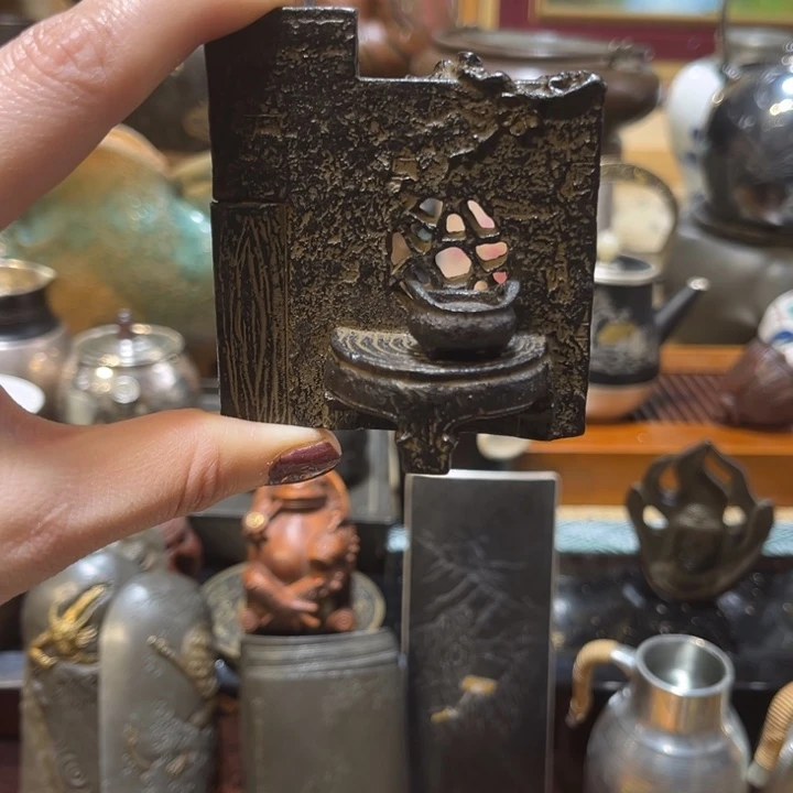 铁中古工艺品摆件