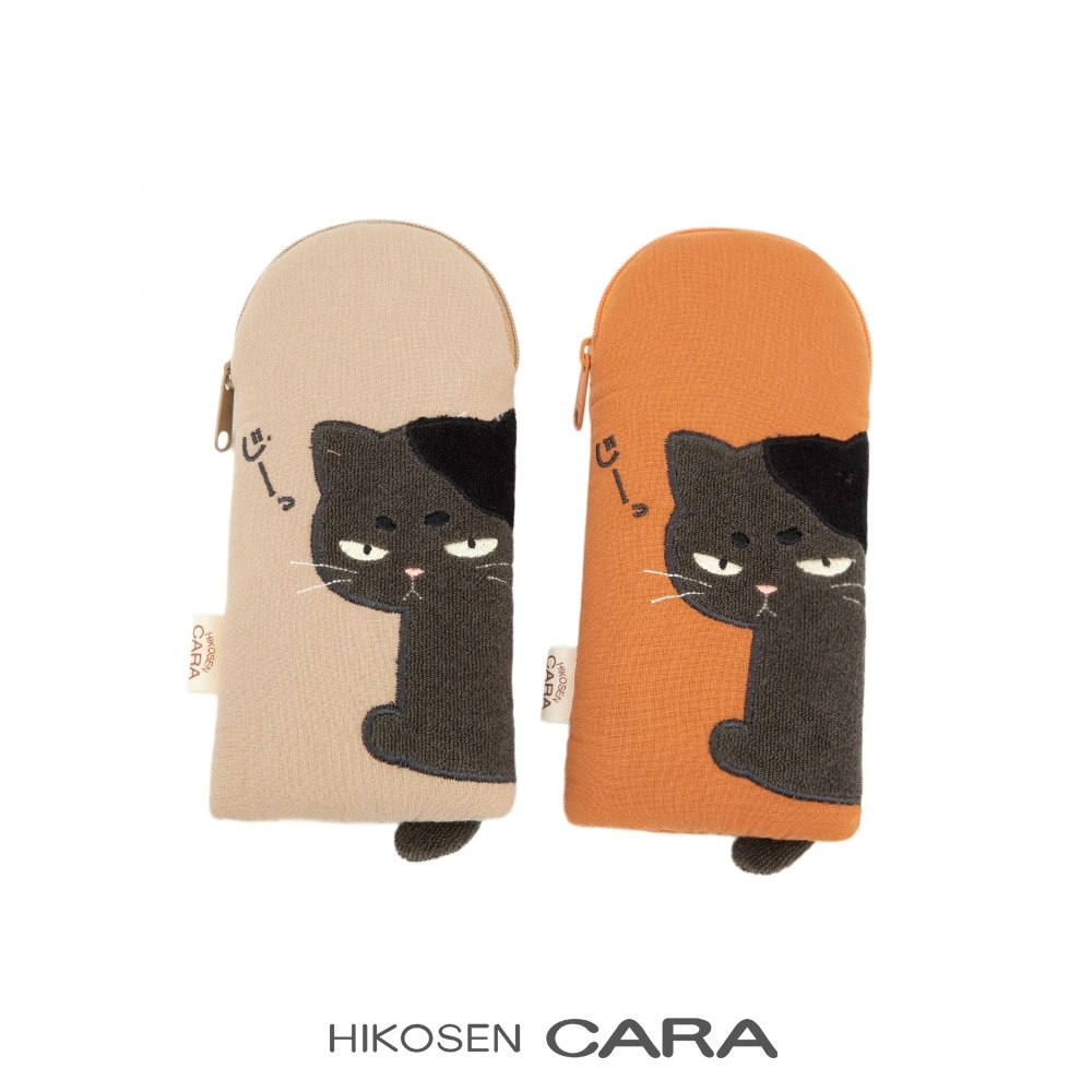 茶丸猫咪眼镜包卡拉猫墨镜包袋可爱原创设计收纳袋