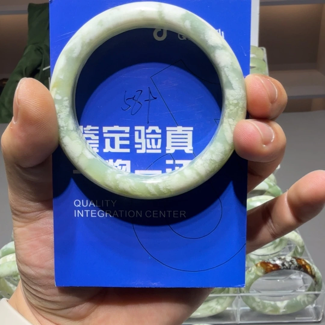 蛇纹石玉合金手镯